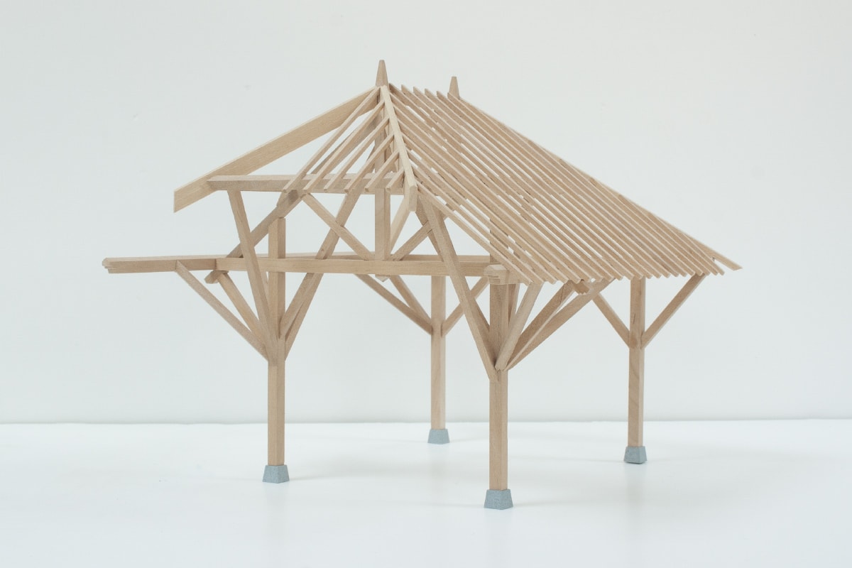 Maquettes en bois